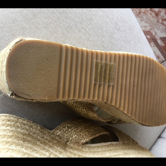 Olivia by Nicole Amore Size 9 espadrille Wedges - Picture 12 of 12